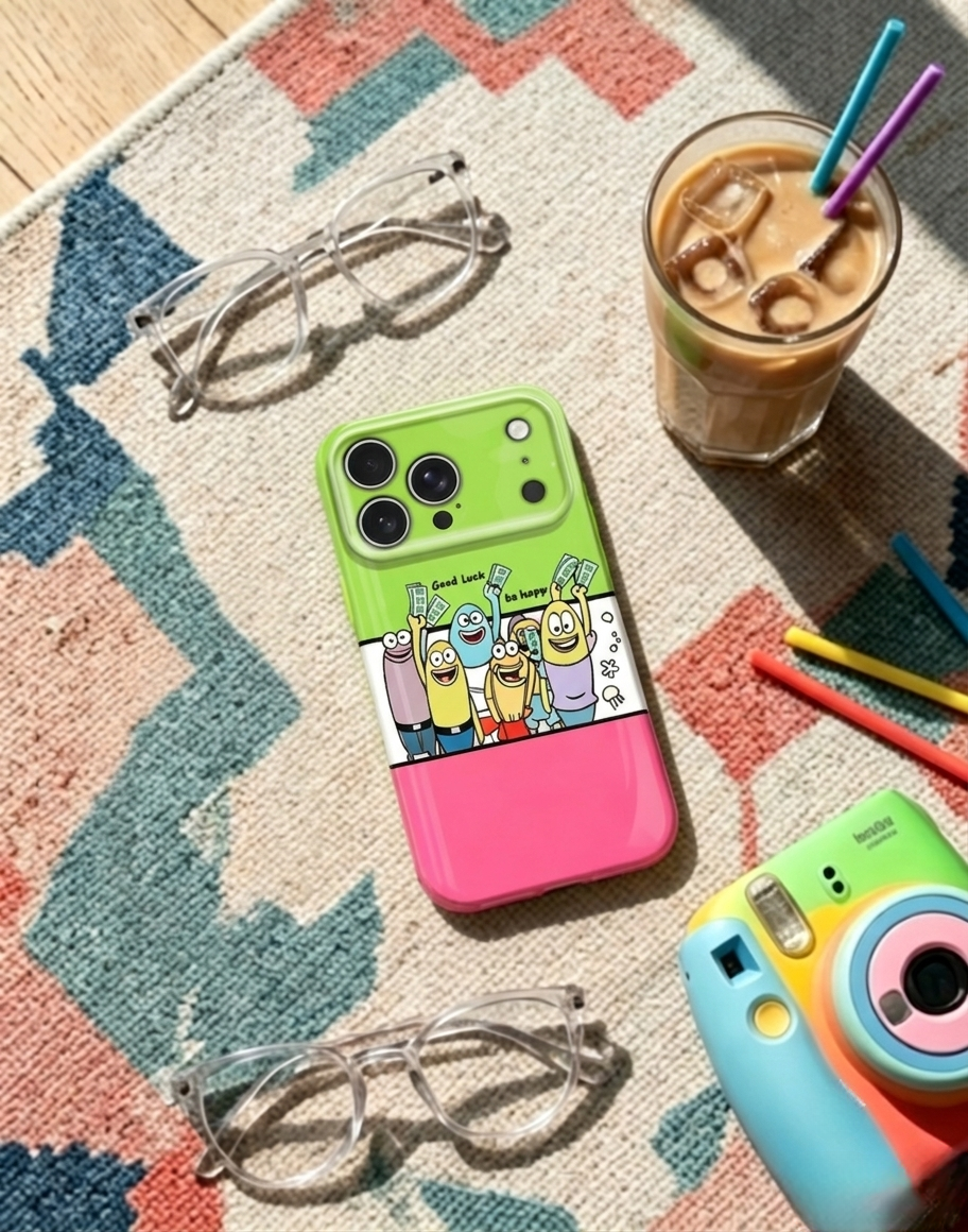 Pattern Flat Lay Universe — Kidcore Meets Analog Texture