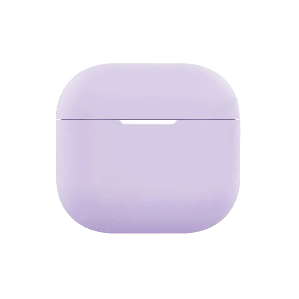 CasePoppi The Cloud Silk Case in Pastel Lavender, a soft and elegant purple silicone protective shell for a dreamlike aesthetic.