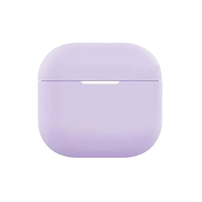 CasePoppi The Cloud Silk Case in Pastel Lavender, a soft and elegant purple silicone protective shell for a dreamlike aesthetic.
