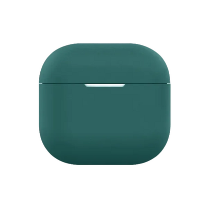 CasePoppi The Cloud Silk Case in Pine Green, a deep and sophisticated forest green matte finish protective case.