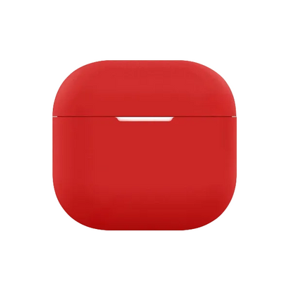 CasePoppi The Cloud Silk Case in Vibrant Red, a bold and energetic protective silicone shell with a seamless silk-like feel.