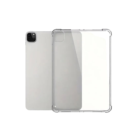 Clear phone case on a white background