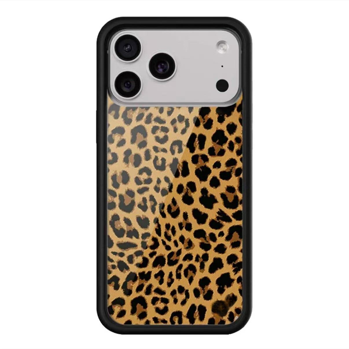 Classic Leopard Print iPhone 17 Pro Max Case with Maximalist Animal Texture High-definition Graphic Cover for Fashionable Daily Accessory