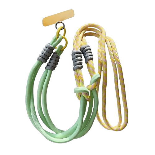 Multi-Way Knitted Crossbody Phone Lanyard