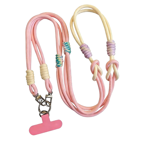 Multi-Way Knitted Crossbody Phone Lanyard
