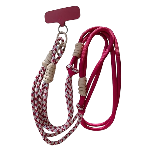 Multi-Way Knitted Crossbody Phone Lanyard