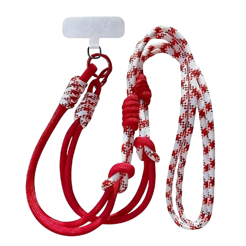 Multi-Way Knitted Crossbody Phone Lanyard