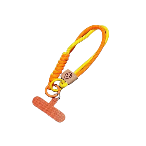 Smiley Braided Artisan Wristlet